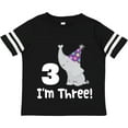 thumbnail image 3 of Inktastic 3rd Birthday Zoo Elephant Childs Boys or Girls Toddler T-Shirt, 3 of 5