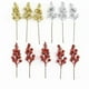 thumbnail image 5 of Bewildely 24 pack/lote tallos de bayas artificiales versátiles para decoraciones festivas tallo de bayas con brillo navideño Kits de decoración para fiestas rojo, 5 of 6