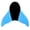 Blue, variant on Adjustable Swimming Monofin Flippers for Swim Training, Comfortable Dolphin Kick Swim Fins with Soft Strap, TPR Foot Pocket & Quick Release Strap(Pink,One Size)