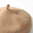 thumbnail image 6 of BFHHYA French Beret Hat for Kids Boys Girls Elegent Classic Fashion Warm Beanie Cap Beret for Party Romantic Themed Fancy Dress 2-4 Years, 6 of 6