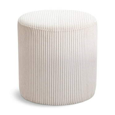 Meridian Furniture Roy Beige Ottoman/Stool