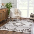 thumbnail image 6 of Hauteloom Cabarroguis Living Room, Bedroom Area Rug - Farmhouse - Charcoal,Cream,Peach - 8'10" x 12', 6 of 16