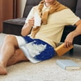 thumbnail image 2 of Daiia Christmas Fir Tree Mens Woven Stretch Pajama Short,Short Pajama Pants-Small, 2 of 7