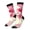 3 Black, variant on Vsdgher Ace Of Diamonds Lady Crew Socks for Men & Women, Breathable Casual Athletic Ankle Socks