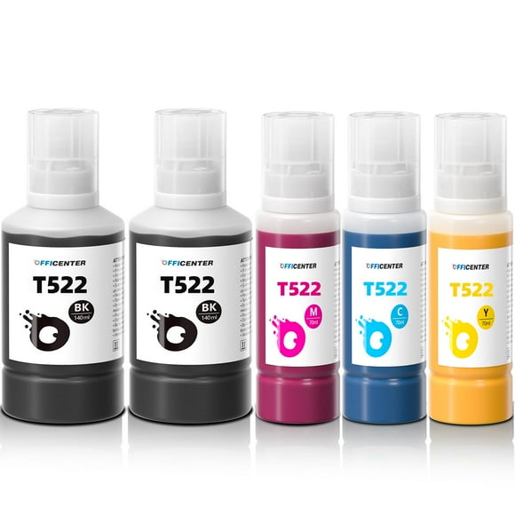 Botellas de recarga de tinta OFFICENTER T522 522 para impresora Ecotank