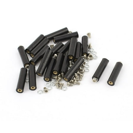 

20pcs M3 Brass Insert Female Thread 8x30mm Insulated Standoffs for PCB Boards