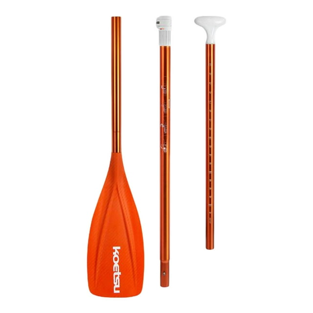 S SERENABLE Pagaie de Kayak Pagaie de Bateau Réglable pour Bateau Gonflable Rafting Sports Nautiques Orange
