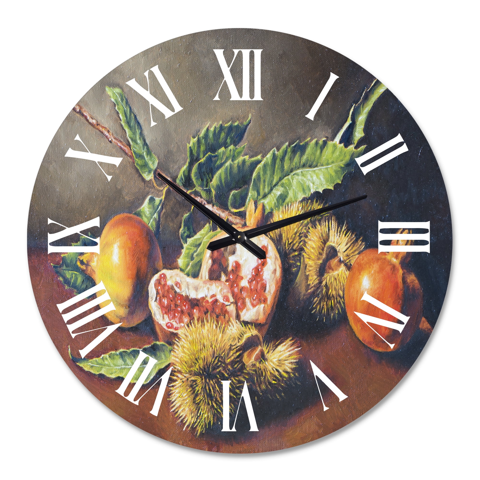 Designart 1 in Quartz Traditional Wall Clock
