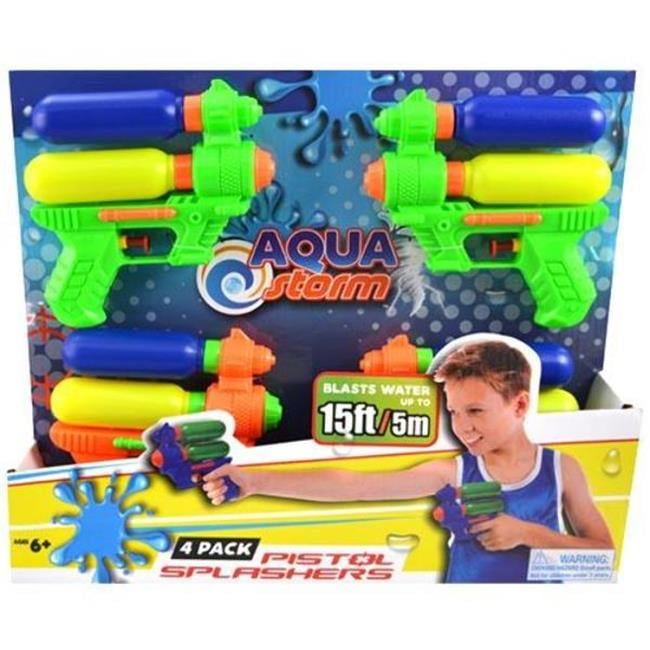 DDI 2319814 Aqua Storm Water Guns, Pack of 4 Case of 72 Walmart Canada