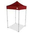 thumbnail image 2 of Impact Canopy 5x5 Pop Up Canopy Tent, Lightweight Powder Coated Steel Frame, Straight Leg, Burgundy, 2 of 2