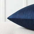 thumbnail image 7 of Dtwnek Pack of 2 Decorative Pillow Cases Soft Velvet Square Throw Pillow Covers for Living Room, Bedroom, Office, 24" x 24", 7 of 7
