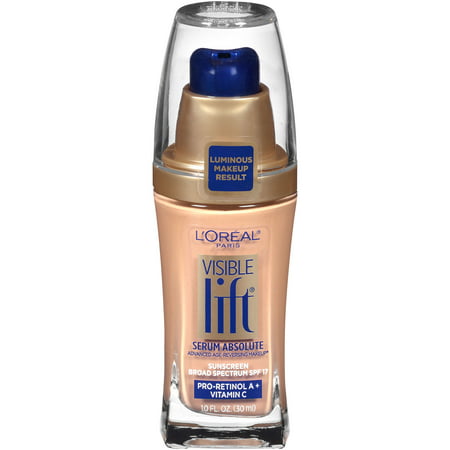 L'Oreal Paris Visible Lift Serum Absolute Foundation, Natural (Best Foundation Brand For Indian Skin)