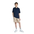 thumbnail image 2 of Wonder Nation Boys Short Sleeve Performance Polo, Sizes XS-XXL, 2 of 5