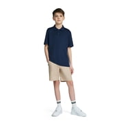 Wonder Nation Boys Short Sleeve Performance Polo, Sizes XS-XXL