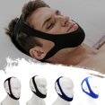 thumbnail image 3 of OUTAD Anti Snore Chin Strap Stop Snoring Snore Belt Sleep Apnea Chin Support Straps For Woman Man Night Sleeping, 3 of 6