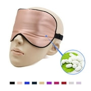 Natural Silk Travel Eye Mask Eyeshade Cover Sleeping Mask Blindfold