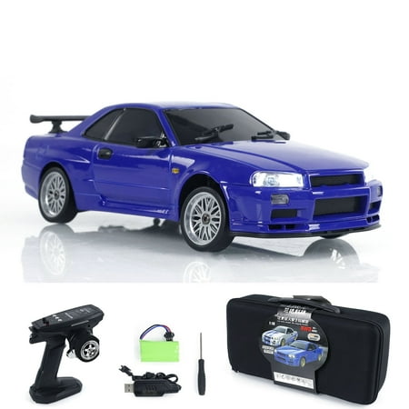 LDRC RC Racing Car 1/18 RWD Radio Control Drift Vehicles Model Gyroscope LD1899