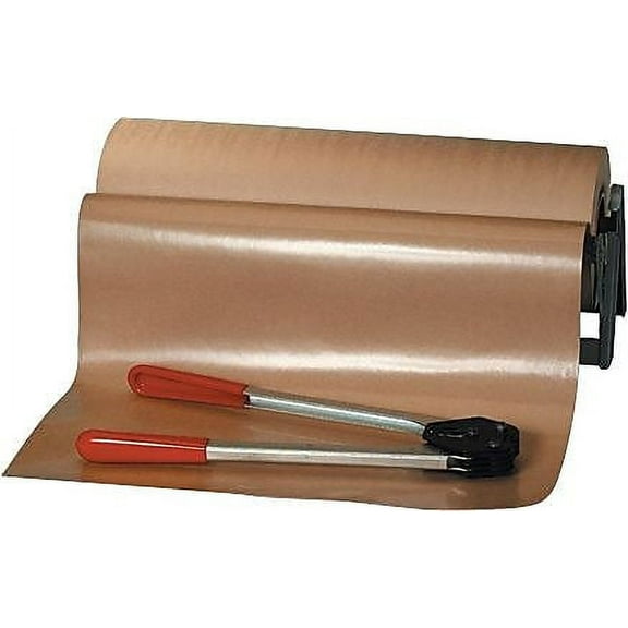 SI PRODUCTS Staples Poly Coated Kraft Paper Roll 50 lb. 24" x 600' (PKPPC2450)