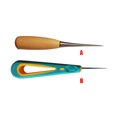 thumbnail image 4 of Bádminton raqueta de acero inoxidable alambres de acero inoxidable raquetas de enhebrado herramienta ejercicio profesional neto conos portátil herramientas de reemplazo portátil color de madera Inevent OD002983-01B, 4 of 7