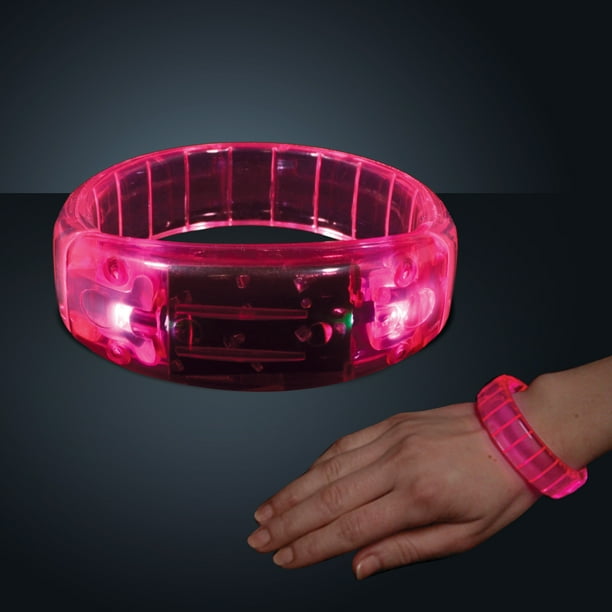 Flashing Blinky Lights FlashingBlinkyLights LED Light Up Bracelet