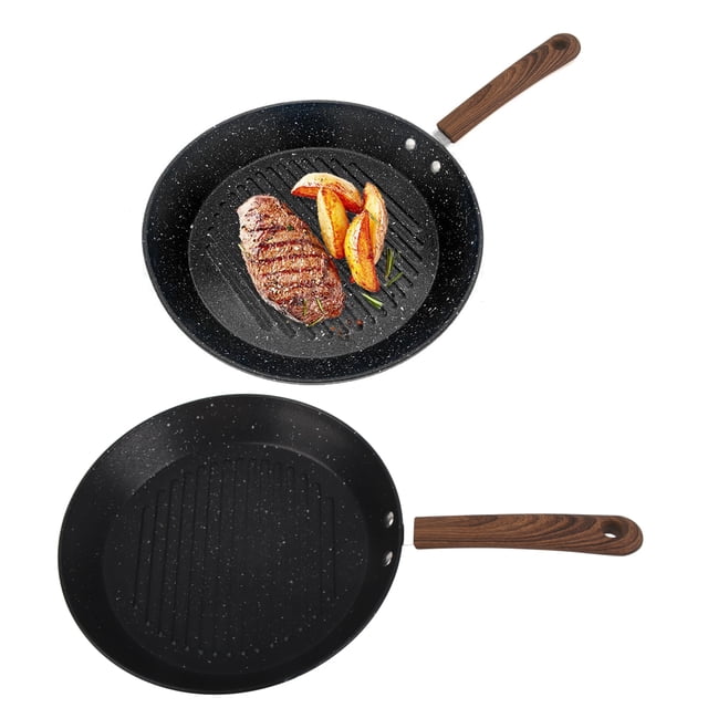 Sartén Redonda, Sartén Redonda de Parrilla Multifuncional de Ingeniería Universal de Plásstico para Restaurante