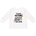 thumbnail image 3 of Inktastic Happy Birthday to the Sweetest Sister in the World Girls Long Sleeve Toddler T-Shirt, 3 of 5