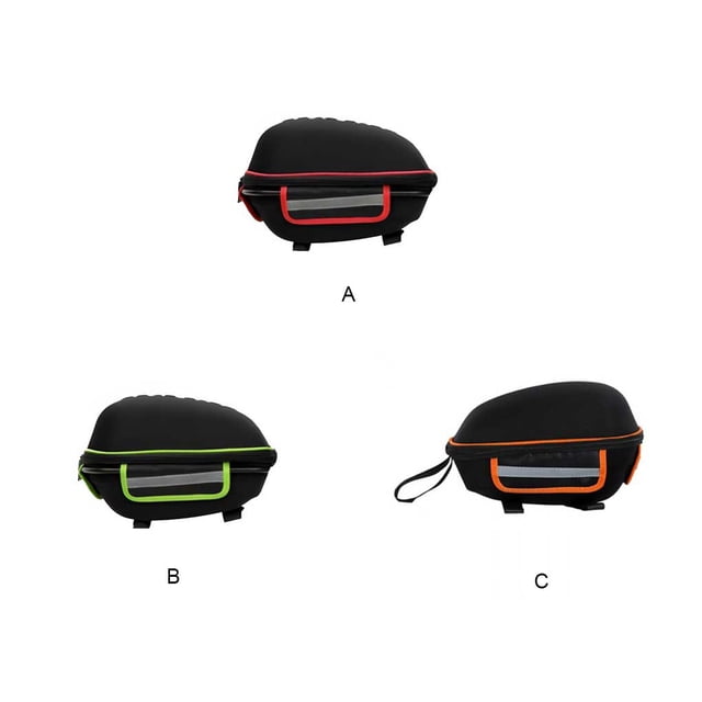Becaristey Mountain Bike Shelf Bag Bicycle Hard Case Quick-release Rear Shelf Bag Carrying Bag Tail Box Rear Shelf Hard Shell Bag No.04