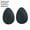 Black-Round head, variant on 6pcs Rubber Forefoot Pads Men Women Shoes Soles Protector Anti-slip Repair Outsoles Self-adhesive Sticker High Heel Care Bottom Patch