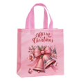 thumbnail image 2 of Clearance Under $1 Christmas Non-Woven Tote Bag with Handles - Pink Style 1, 2 of 5