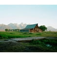 thumbnail image 3 of Rapson, Sol 14x12 Black Modern Framed Museum Art Print Titled - Wyoming Summer, 3 of 5
