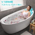 thumbnail image 2 of Almohada de baño para todo el cuerpo VOXOR Ocean Blue con bolsa de lavandería, 2 of 6