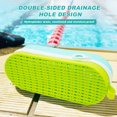 thumbnail image 2 of Silicone Swimming Goggle Case with Drain Hole Lightweight Shockproof Goggle Protective Box for Swimming Goggles, 2 of 8