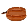 thumbnail image 4 of Plato Way to celebrate Calabaza de cerámica anaranjado, 4 of 4
