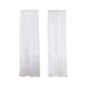 thumbnail image 2 of Juego de 2 cortinas translúcidas que filtran la luz – Paneles con bolsillo para barra para sala de estar, dormitorio u oficina en casa – Tejido de poliéster suave para mayor privacidad y luz s, 2 of 6