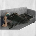 thumbnail image 6 of Fantasy World Soft Flannel Fleece Throw Blanket, Pegasus King Leading in the Dark Ages Imaginary Magic Story Artwork Print, Cozy Plush for Indoor and Outdoor Use, 50" x 60", Black Brown, by Ambesonne, 6 of 6