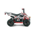 thumbnail image 3 of Tao Motor 110CC New Boulder, 4-Stroke Engine Max 0.6 Gal Gas All-Terrain Vehicle (ATV), Red, 3 of 7