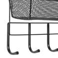 thumbnail image 3 of Phenofice Simple Hanging Storage Basket Bedside Hanger Black Iron 1Set For Kitchen Room Organization, 3 of 8