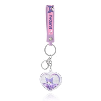 Hello Kitty Head Zipper Pull Snap Hook Keychain, Pink, Cute Plush