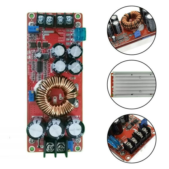 1200W 20A Dc Converter Boost Step-Up Power Supply Module In 8-60V Out 12-83V