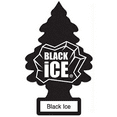 thumbnail image 3 of Little Trees Black Ice Scent Long Lasting Fragrance Car Air Freshener, 6 Count, 3 of 6