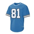 thumbnail image 2 of Men's Mitchell & Ness Calvin Johnson Blue Detroit Lions Retired Player Name & Number Mesh Top, 2 of 3