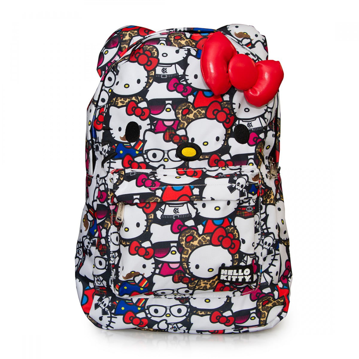 Backpack - Hello Kitty - All Stars Print Face With Bow New Gifts 