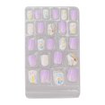 thumbnail image 2 of 24Pcs Kids Self Adhesive Fake Nails Safe Gentle Interesting Stylish DIY Kids Full Cover Press On Nails 0040-CM42, 2 of 5