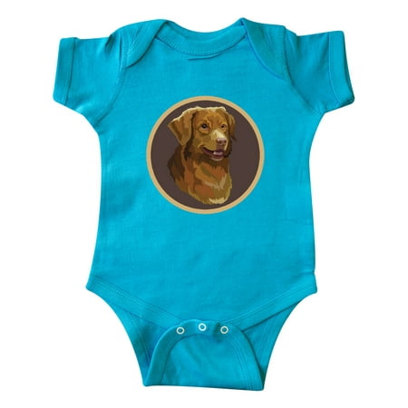 

Inktastic Nova Scotia Duck Tolling Retriever Dog Gift Baby Boy or Baby Girl Bodysuit