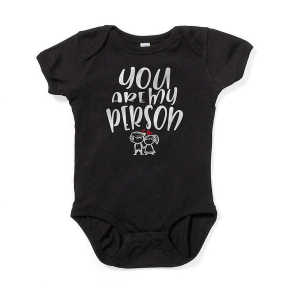 CafePress - You Are My Person Lovely Couple Body Suit - Cute Infant Bodysuit Baby Romper - Size Newborn - 24 Months
