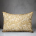thumbnail image 3 of Creative Products Yellow Dainty Floral 20 x 14 Spun Poly Pillow, 3 of 3