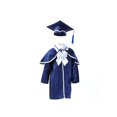thumbnail image 2 of master Casquette et Toge Robe de Graduation pour Enfants et Toge Doctorale - 120cm (Bleu Marine), 2 of 6