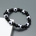 thumbnail image 4 of Bracelet de Sport Perlé Accessoire de Mode Résine Fans de Soccer Lot de 1, 4 of 6