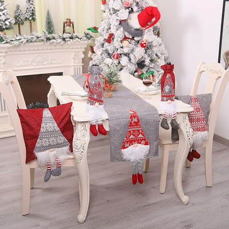 

New Christmas Decoration Tablecloth Christmas Table runner Dress up Supplies