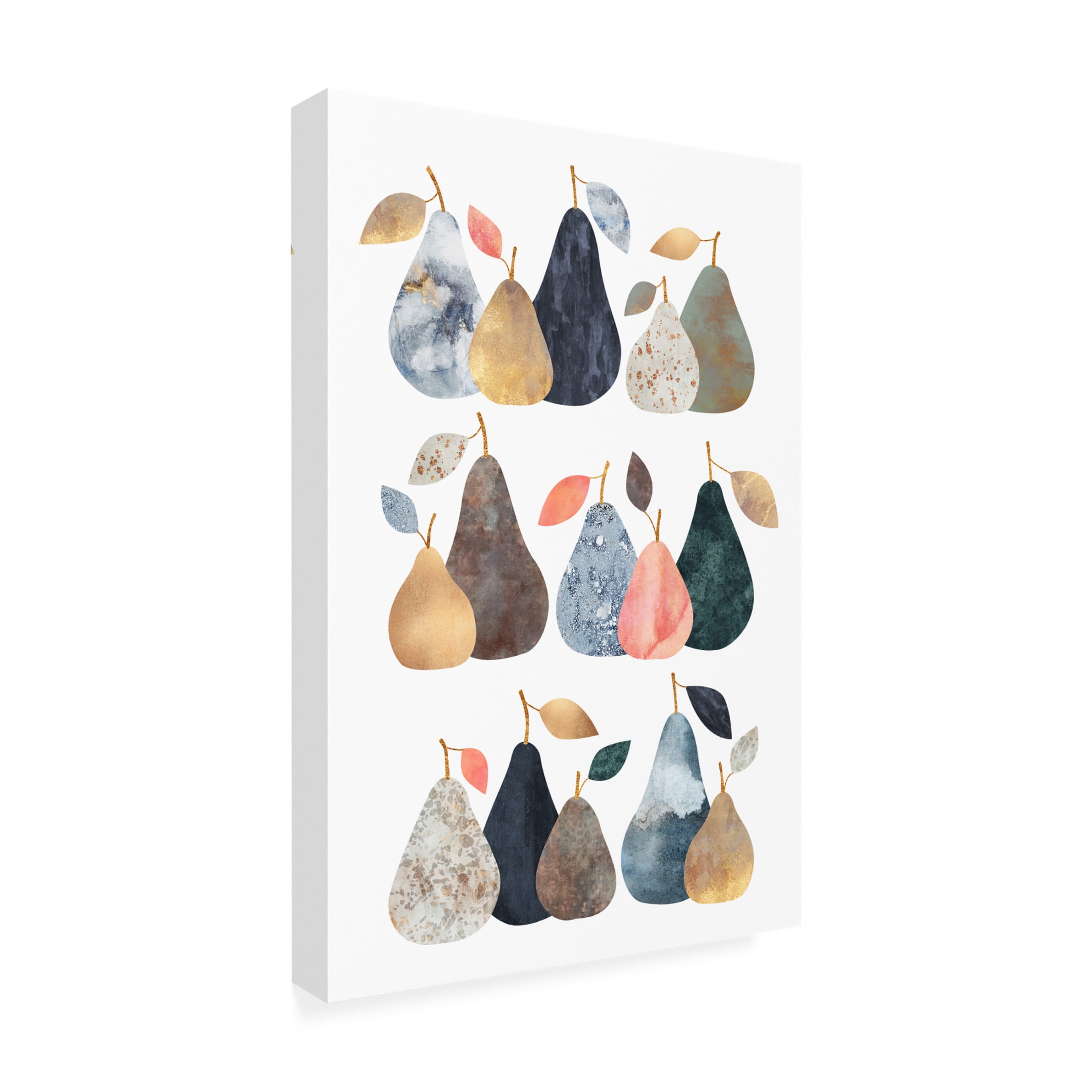 Trademark Fine Art Elisabeth Fredriksson Pears Canvas Wall Art